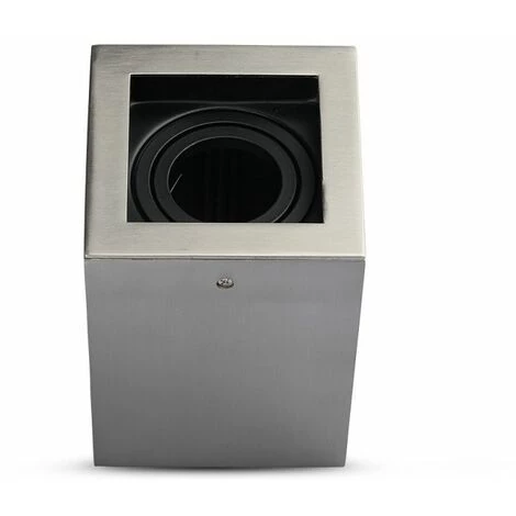 Support Saillie Carré Pour Ampoule LED GU10 Satin Vt-797 Fs V-TAC 1 Support Saillie Carré Pour Ampoule LED GU10 Satin Vt-797 Fs V-TAC