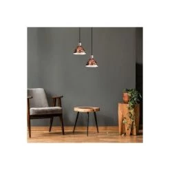 Suspension Luminaire Pour Ampoule LED E27 Cuivre Vt-8300 V-TAC 5 Suspension Luminaire Pour Ampoule LED E27 Cuivre Vt-8300 V-TAC -V-TAC Soldes 3084540 3