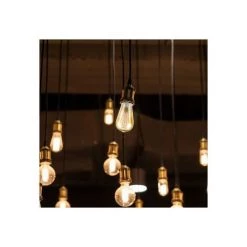 Ampoule LED Vintage E27 St64 5W Ambrée Filament Vt-2066 - Fs - Blanc Chaud - 2200k - 300 Deg V-TAC 5 Ampoule LED Vintage E27 St64 5W Ambrée Filament Vt-2066 - Fs - Blanc Chaud - 2200k - 300 Deg V-TAC -V-TAC Soldes 3084569 3