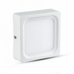 Spot LED Saillie 8W Carré Blanc Avec Transfo Vt-1408 Sq - Fs - Blanc Chaud - 3000k - 120 Deg V-TAC