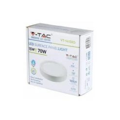Spot LED Saillie 15W Rond Blanc Avec Transfo Vt-1415 Rd Fs - Blanc Chaud - 2700k - 120 Deg V-TAC -V-TAC Soldes 39346538 3