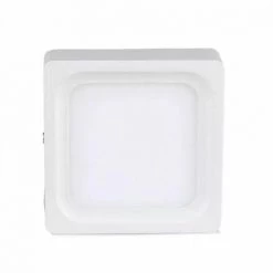 Spot LED Saillie 15W Carré Blanc Avec Transfo Vt-1415 Sq - Fs - Blanc Chaud - 3000k - 120 Deg V-TAC