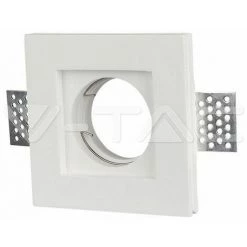 Coupelle Fixe Carrée Pour Ampoule LED GU10 Blanche Vt-765 Fs V-TAC
