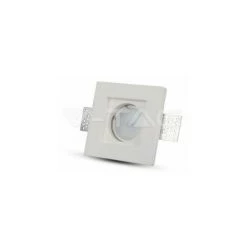 Coupelle Fixe Carrée Pour Ampoule LED GU10 Blanche Vt-765 Fs V-TAC -V-TAC Soldes 39650005 3