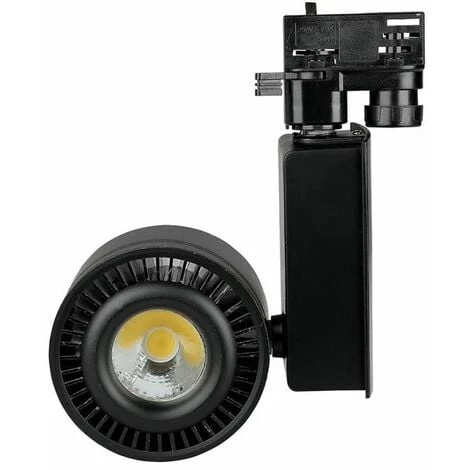 Spot Sur Rail LED 3 Allumages 45W Noir Vt-4545 Fs - Blanc Froid - 5000k - 25 Deg V-TAC 1 Spot Sur Rail LED 3 Allumages 45W Noir Vt-4545 Fs - Blanc Froid - 5000k - 25 Deg V-TAC