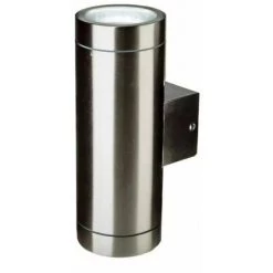 Applique Murale Extérieure Directe / Indirecte Ip44 Pour 2 Ampoules LEDgu10 Aluminium Vt-7642 V-TAC