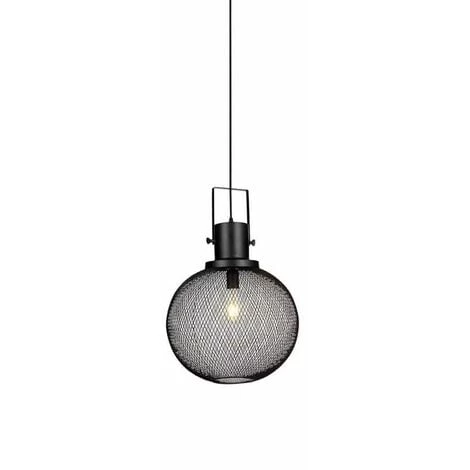 Suspension Luminaire Globe Pour Ampoule LED E27 Métallique Noire Vt-7332 V-TAC 1 Suspension Luminaire Globe Pour Ampoule LED E27 Métallique Noire Vt-7332 V-TAC