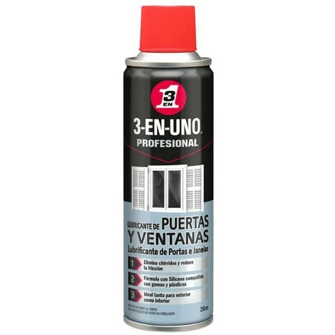 V-TAC Lubrifiant Portes Et Fenêtres 250ml 341027 3 En 1. 1 V-TAC Lubrifiant Portes Et Fenêtres 250ml 341027 3 En 1.