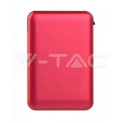 Powerbank V-tac 8866 Vt-3510- Portable-5000mah-rouge