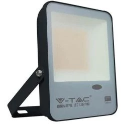 Projecteur LED V-tac VT-37S Avec Capteur Jour/nuit - 30 W - 3000 Lm - 3000K - Noir