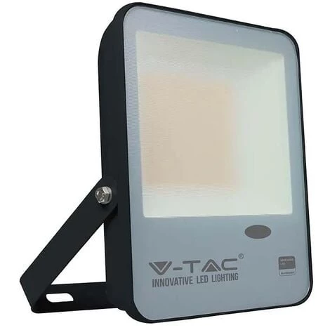 Projecteur LED V-tac VT-37S Avec Capteur Jour/nuit - 30 W - 3000 Lm - 3000K - Noir 1 Projecteur LED V-tac VT-37S Avec Capteur Jour/nuit - 30 W - 3000 Lm - 3000K - Noir