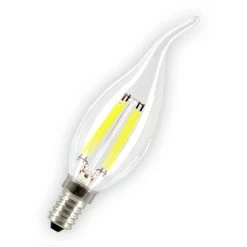 V-TAC Ampoule LED Filament E14 Bougie Queue 4W 6000K°