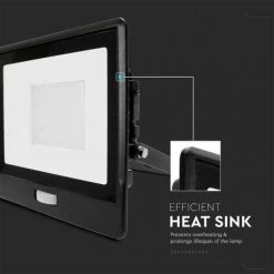 V-TAC Projecteur Détecteur De Mouvement LED 50W IP65 | Température De Couleur: Blanc Chaud 3000K -V-TAC Soldes 52476197 3