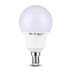 V-TAC - AMPOULE A' LED 3.5W, PETITE DOUILLE E14, DIMMABLE, LUMIE'RE FROIDE 6400K E43 RGB AVEC TE'LE'COMMANDE VT-2234 2777