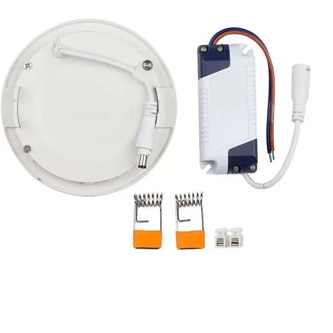 Panneau à LED Premium 18W Rond V-TAC | Température De Couleur: Blanc Neutre 4000K 2 Panneau à LED Premium 18W Rond V-TAC | Température De Couleur: Blanc Neutre 4000K – Image 2