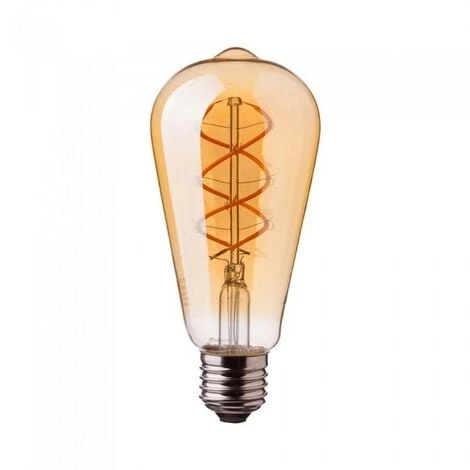 V-TAC Ampoule LED 5W E27 Edison Vintage LED Ambrée 1 V-TAC Ampoule LED 5W E27 Edison Vintage LED Ambrée