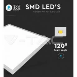Panneaux Led V-tac 2160246 Vt-6060- 40w 4000k 60x60cm 5 Panneaux Led V-tac 2160246 Vt-6060- 40w 4000k 60x60cm -V-TAC Soldes 54633518 3