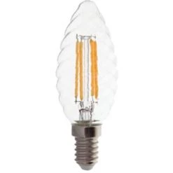 V-TAC Ampoule LED 4W 230V E14 - Verre - Blanc Chaud
