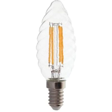 V-TAC Ampoule LED 4W 230V E14 - Verre - Blanc Chaud 1 V-TAC Ampoule LED 4W 230V E14 - Verre - Blanc Chaud