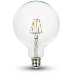 V-TAC Ampoule LED 10W 230V E27 G125 - Blanc Naturel