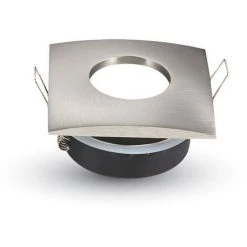 V-TAC Montage Pour Spots LED GU10 Satin Nickel Matt Carré