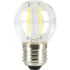 V-TAC Ampoule LED 2W 230V E27 - Verre - Blanc Chaud