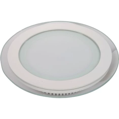 V-TAC Mini Panneau Encastrable LED 12W - En Verre Rond - Blanc Chaud 1 V-TAC Mini Panneau Encastrable LED 12W - En Verre Rond - Blanc Chaud