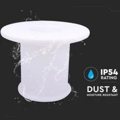 V-TAC Table LED RGB 6W Avec Télécommande IR 24 Touches Et Alimentation IP67 à Intensité Variable 8 V-TAC Table LED RGB 6W Avec Télécommande IR 24 Touches Et Alimentation IP67 à Intensité Variable -V-TAC Soldes 56813113 4