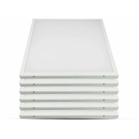 V-TAC 40W 80LM/W 600 * 600 * Bâti Extérieur De Panneau De 29mm LED/couleur Blanche Carrée Enfoncée 6500K 2 V-TAC 40W 80LM/W 600 * 600 * Bâti Extérieur De Panneau De 29mm LED/couleur Blanche Carrée Enfoncée 6500K – Image 2