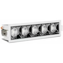 V-TAC Encastré 20W (5 * 4W) Projecteur LED à Puce Samsung UGR 90