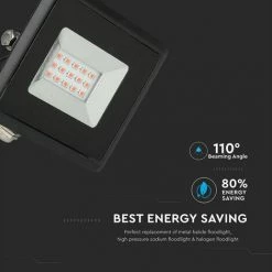 V-TAC Projecteur LED SMD Série E 10W Couleur Rouge IP65 -V-TAC Soldes 56813223 4