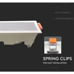 V-TAC 20W Mini Panneau LED Affleurant Linéaire 290 * 45 * 65mm Couleur Blanche 6000K -V-TAC Soldes 56813226 4