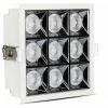V-TAC Projecteur LED à Puce Samsung Encastré 36W (9 * 4W) UGR 90