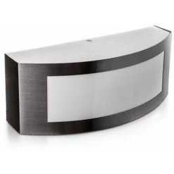 V-TAC Applique LED Ronde Avec Douille E27 (Max 15W) Couleur Gris IP44