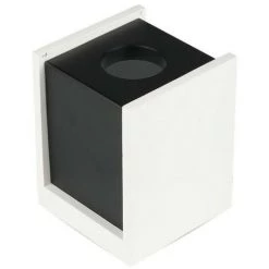 V-TAC Support De Projecteur LED Carré à Montage En Surface GU10 Et GU5.3 (MR16) Corps En Plâtre Blanc Base Noire -V-TAC Soldes 56839649 4