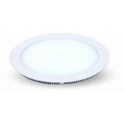 V-TAC Mini Panneau LED 22W Encastré Rond 6000K - ATTENTION : Sans Driver