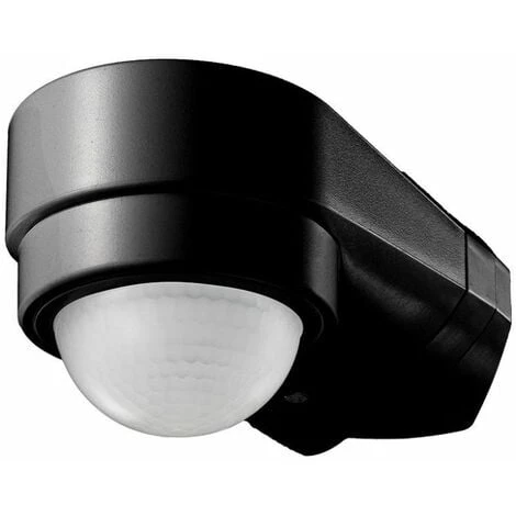 V-TAC Détecteur De Mouvement Infrarouge 240° Montage Mural Angulaire Couleur Noir 1 V-TAC Détecteur De Mouvement Infrarouge 240° Montage Mural Angulaire Couleur Noir