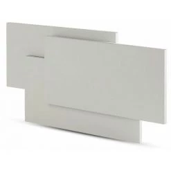 V-TAC Applique LED Rectangulaire Formes Superposées 12W Couleur Gris 4000K IP20