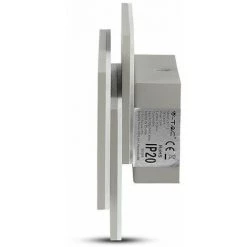 V-TAC Applique LED Rectangulaire Formes Superposées 12W Couleur Gris 4000K IP20 -V-TAC Soldes 56839719 5