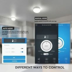 V-TAC Programmateur D'humidité Et De Température 16A Compatible Avec Amazon Alexa, Google Home Et Nest -V-TAC Soldes 56839728 4
