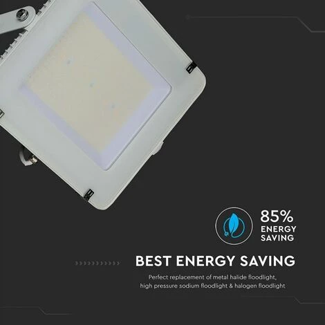 V-TAC Puce Samsung 200W 120LM/W De Phare De SMD LED Couleur Blanche 6400K IP65 4 V-TAC Puce Samsung 200W 120LM/W De Phare De SMD LED Couleur Blanche 6400K IP65 – Image 4