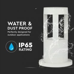 V-TAC Lampe De Jardin LED Fixation Au Sol LED COB 10W Couleur Blanche H: 25cm 6400K IP65 -V-TAC Soldes 56839820 3