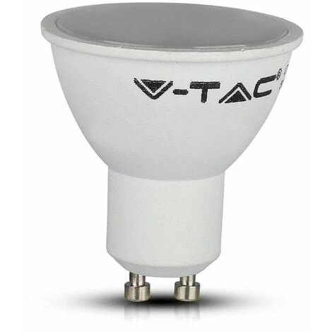 Spot LED GU10 4.5W Satiné Compatible Avec Google Home Et Amazon Alexa Via V-Tac Smart RGB App Et 3 En 1 Dimmable 1 Spot LED GU10 4.5W Satiné Compatible Avec Google Home Et Amazon Alexa Via V-Tac Smart RGB App Et 3 En 1 Dimmable