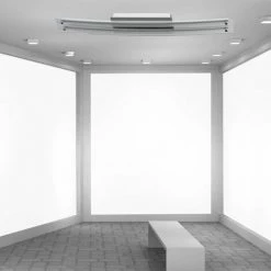 V-TAC Lampe Miroir LED 36W Couleur Chromée Avec Verre Courbé 4000K IP20 -V-TAC Soldes 56839857 5