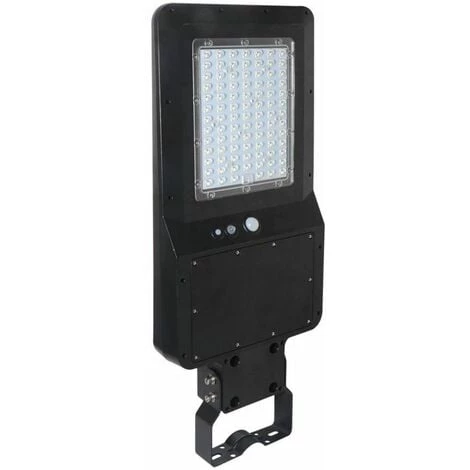 V-TAC Réverbère De 40W 120LM/W SMD LED Avec Le Panneau Solaire Et La Couleur Noire 4000K IP65 De Capteur De PIR 1 V-TAC Réverbère De 40W 120LM/W SMD LED Avec Le Panneau Solaire Et La Couleur Noire 4000K IP65 De Capteur De PIR