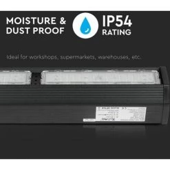 V-TAC Puce Linéaire Industrielle De Bell De LED Samsung 150W 120LM/couleur Noire 6500K IP54 De W -V-TAC Soldes 56839985 4