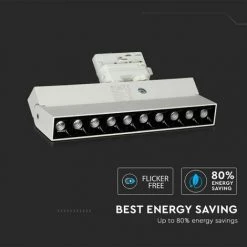 V-TAC Samsung Puce LED Spot Linéaire Réglable Rail 25W UGR 90 8 V-TAC Samsung Puce LED Spot Linéaire Réglable Rail 25W UGR 90 -V-TAC Soldes 56840029 4