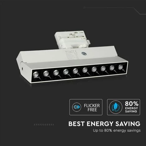 V-TAC Samsung Puce LED Spot Linéaire Réglable Rail 25W UGR 90 4 V-TAC Samsung Puce LED Spot Linéaire Réglable Rail 25W UGR 90 – Image 4