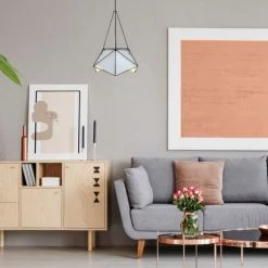 V-TAC Lustre Polyédrique En Métal LED Avec Douille E27 (Max 60W) Couleur Blanche Et Cadre Noir 9 V-TAC Lustre Polyédrique En Métal LED Avec Douille E27 (Max 60W) Couleur Blanche Et Cadre Noir -V-TAC Soldes 56847986 5