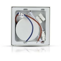 V-TAC Panneau LED 18W Pour Montage Au Plafond Carré 4000K -V-TAC Soldes 56847995 5
